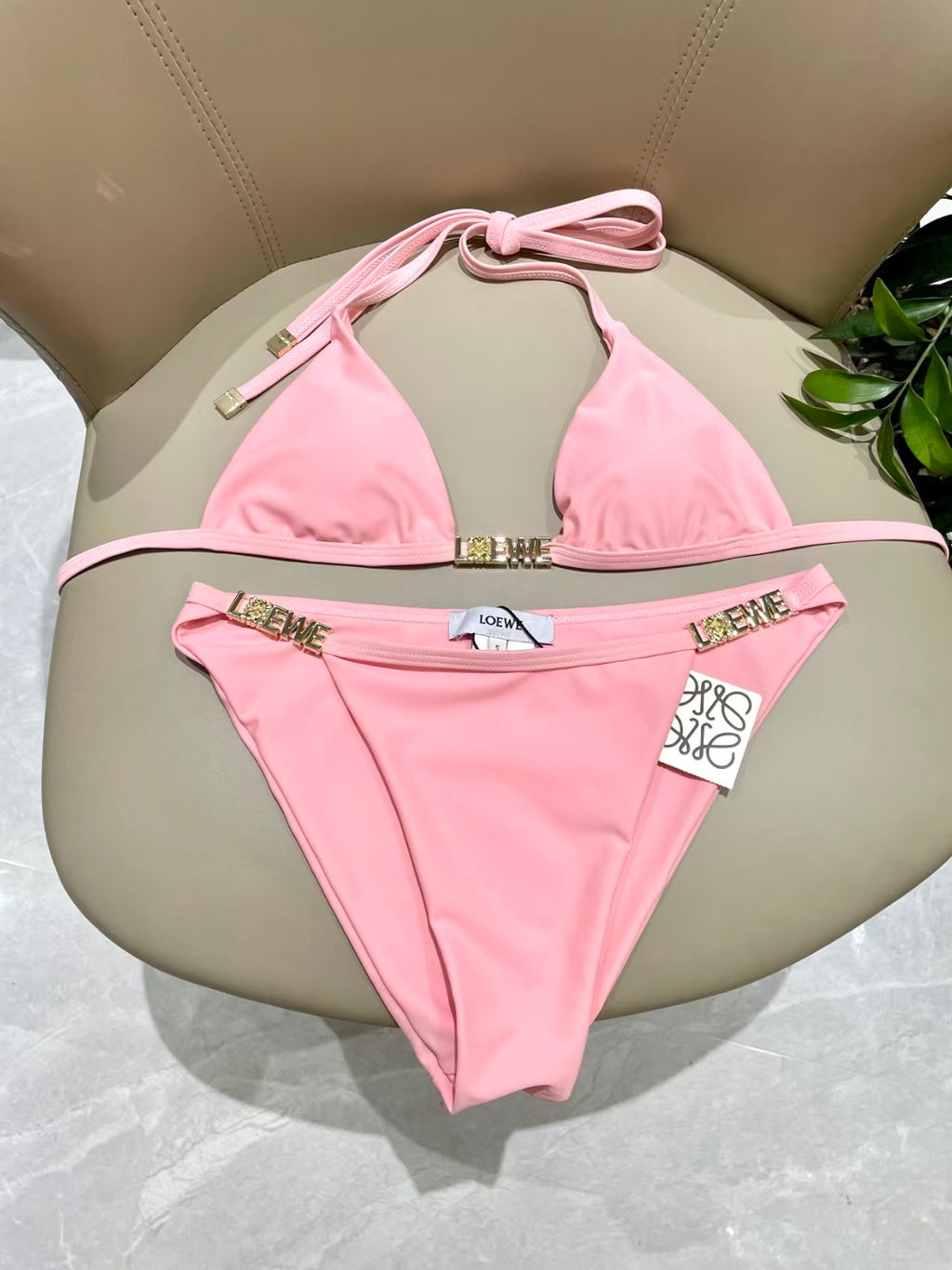 New split swimsuit