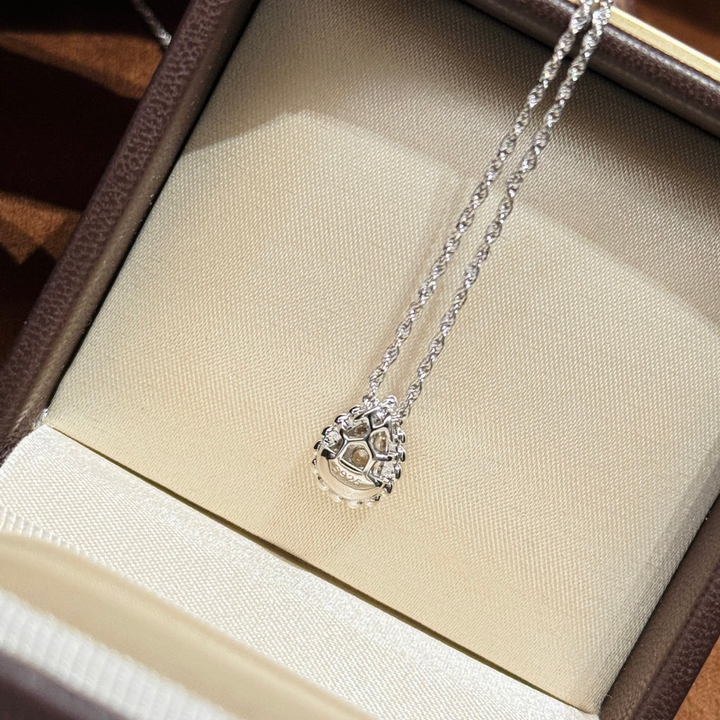 Small Water Drop Wheat Ear Necklace