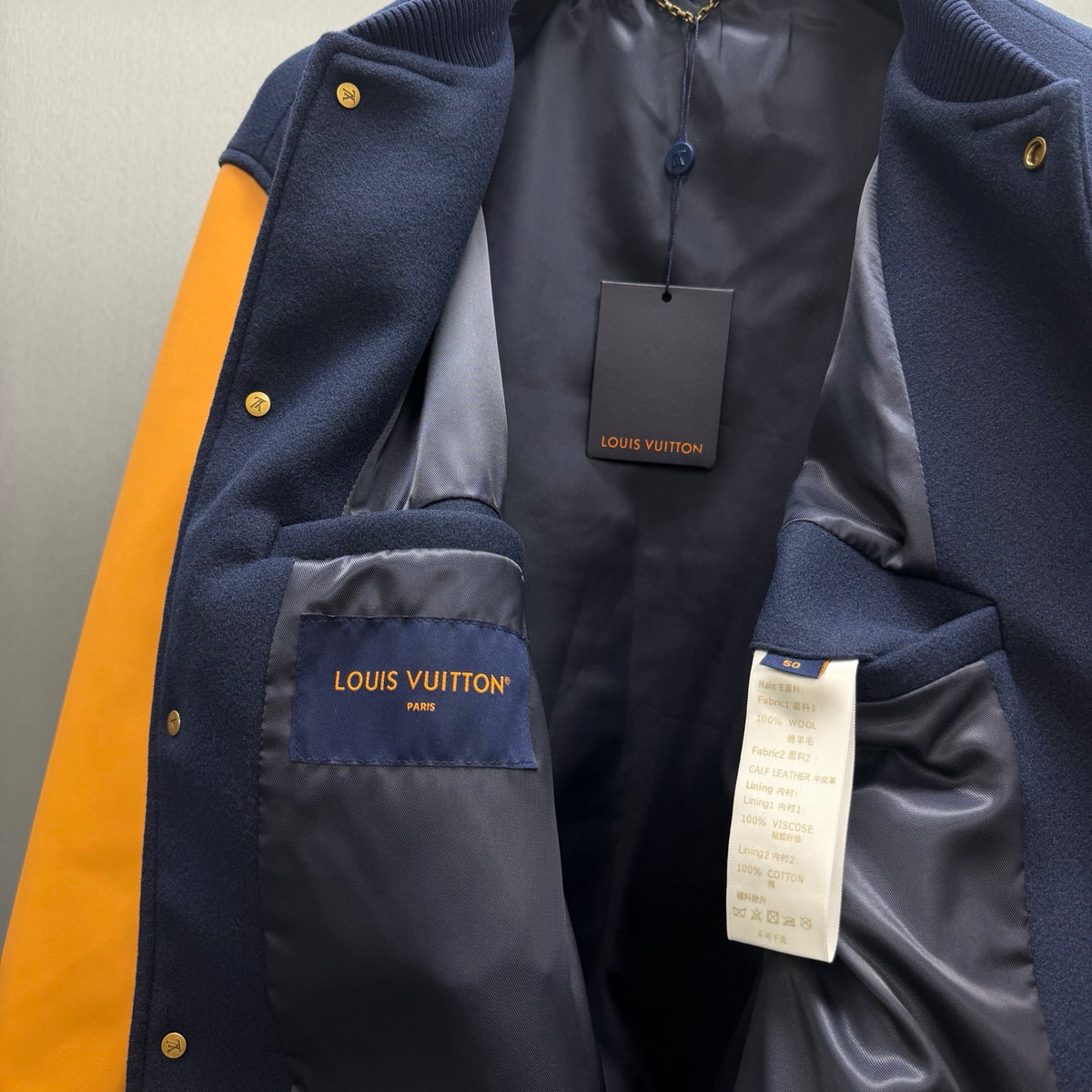 Decorative baseball jacket