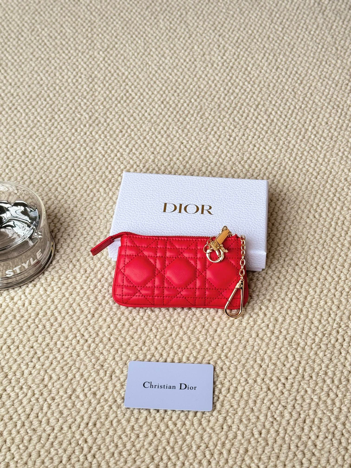 2026 Key Pouch 14.5cm Lambskin
