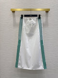 D 25SS New Arrival Side Logo Long Dress