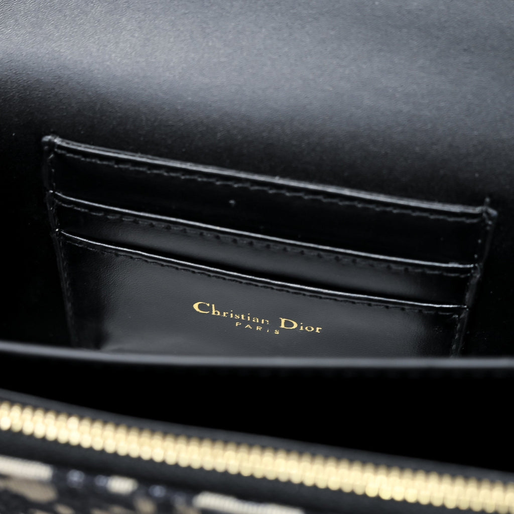 2026 Miss Caro Mini Bag 18cm Fabric Leather