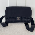 2026 Backpack 28cm Black Fabric