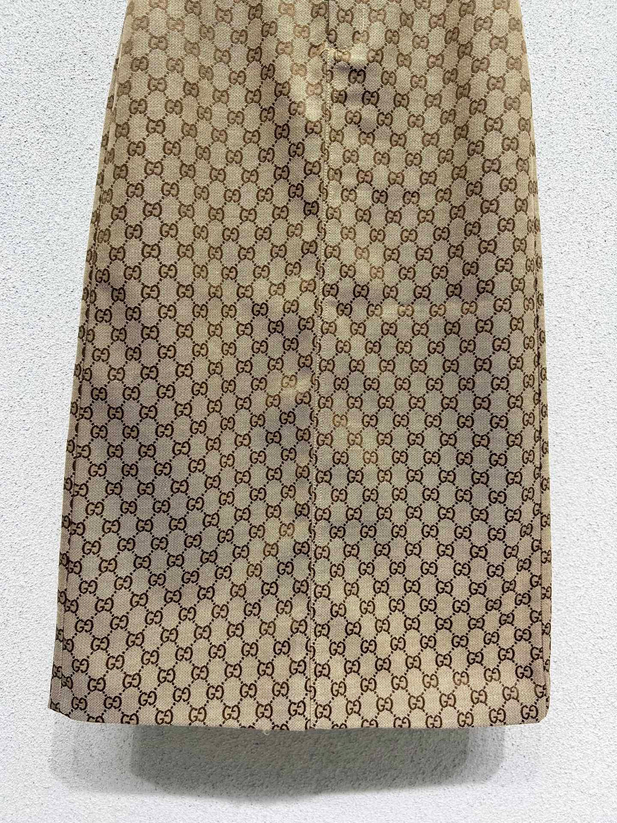 G 25 classic jacquard khaki skirt