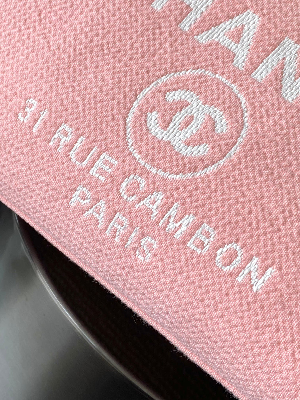 2026 Deauville Bag Pink Canvas