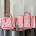 2026 Deauville Bag Pink Canvas