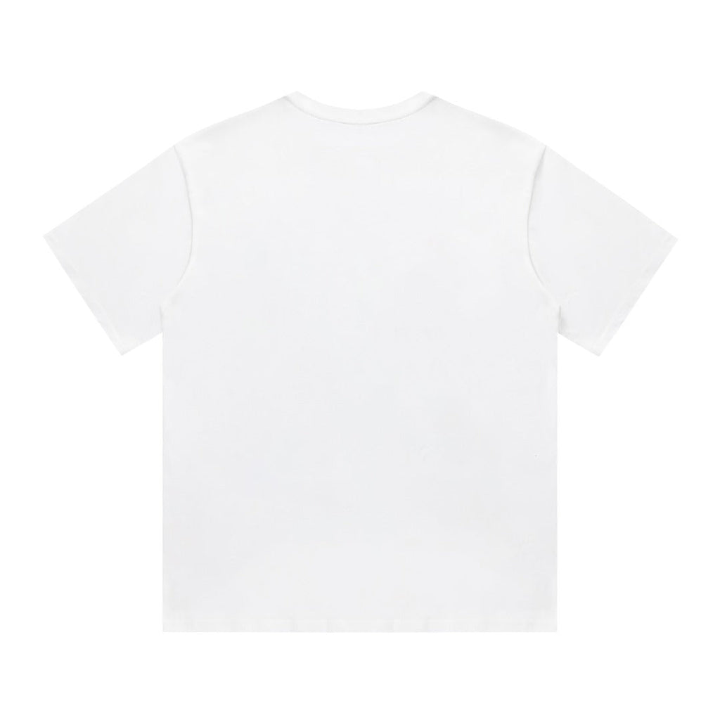 Triangle Cut Print T Shirt
