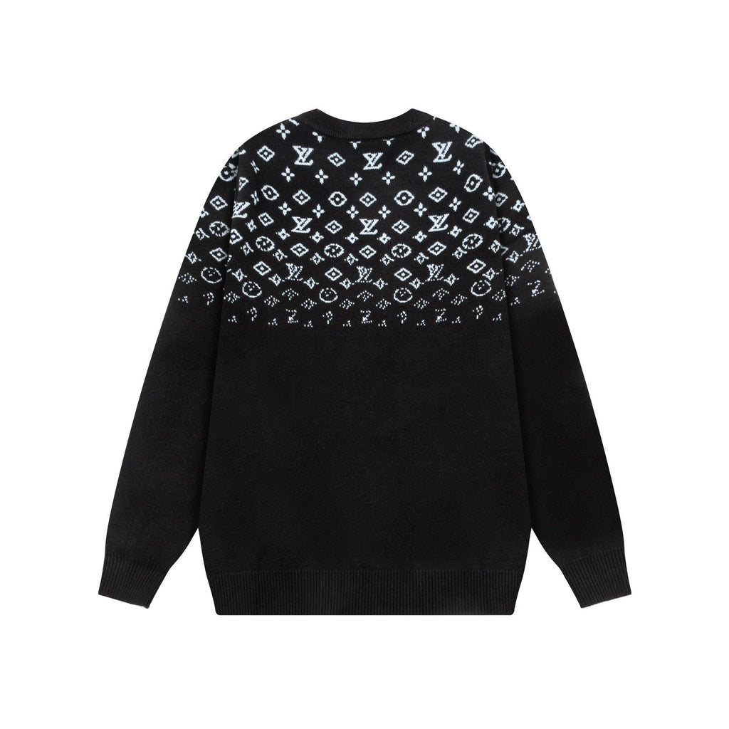 Gradient Crew Neck Sweater