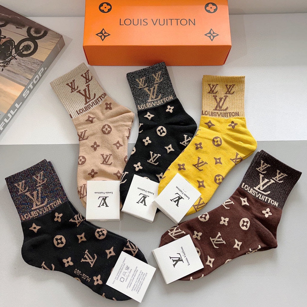 Classic Pattern Full Print Socks