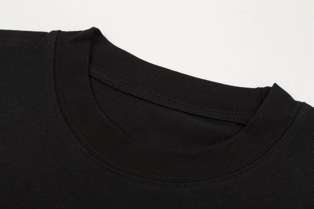 Stitching Print T Shirt