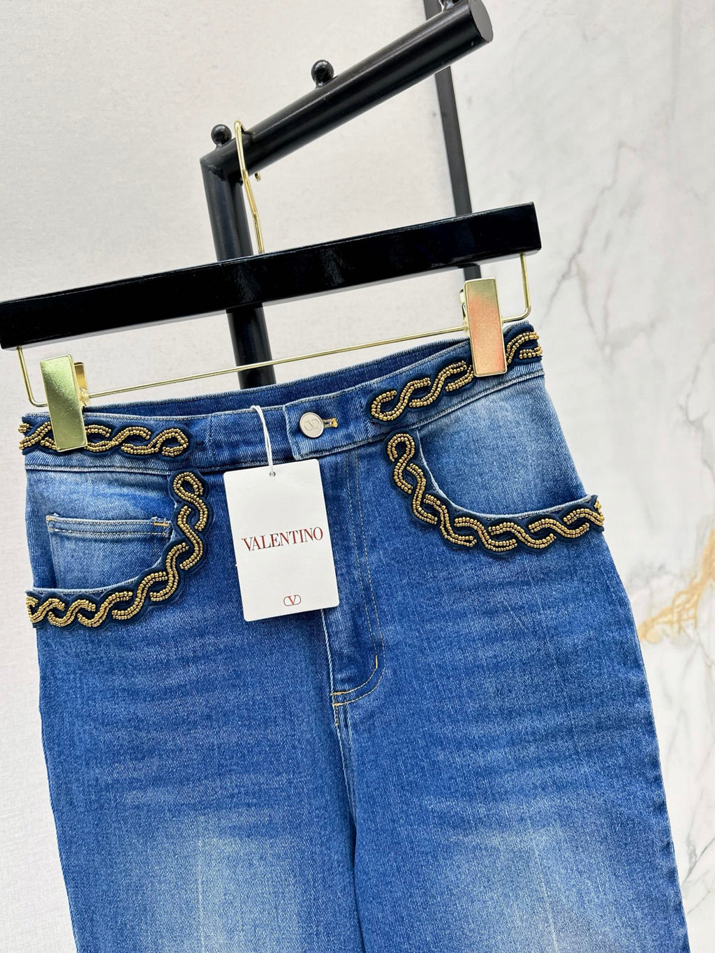 Val 25ss beaded jeans