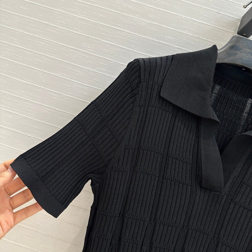 25ss knitted polo shirt