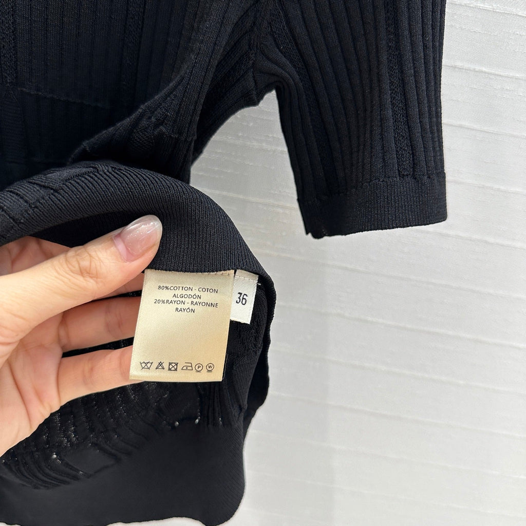 25ss knitted polo shirt