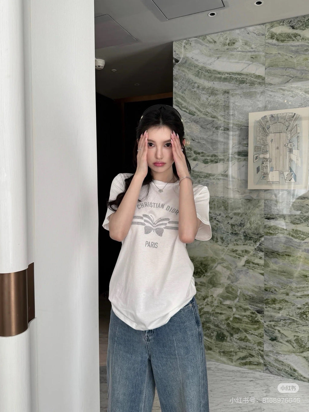 D 25ss printed t-shirt