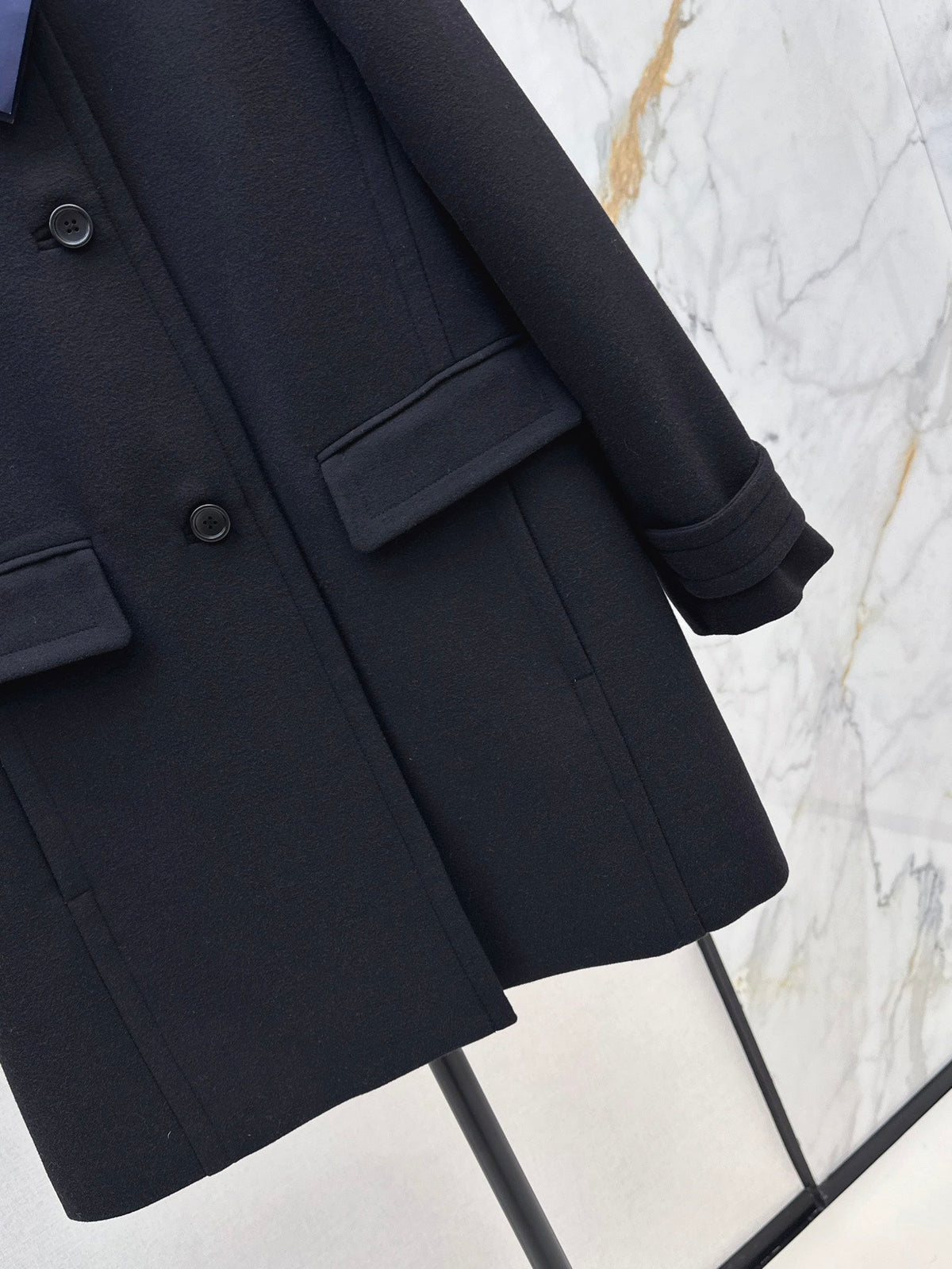 P 25ss woolen peacoat