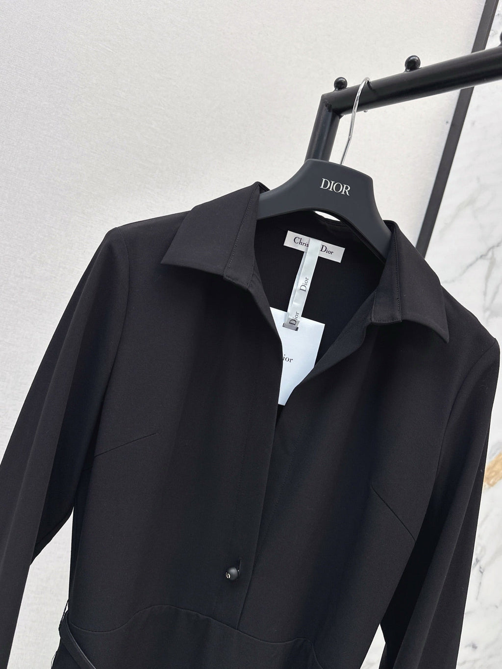D 255 V NECK SHIRT DRESS