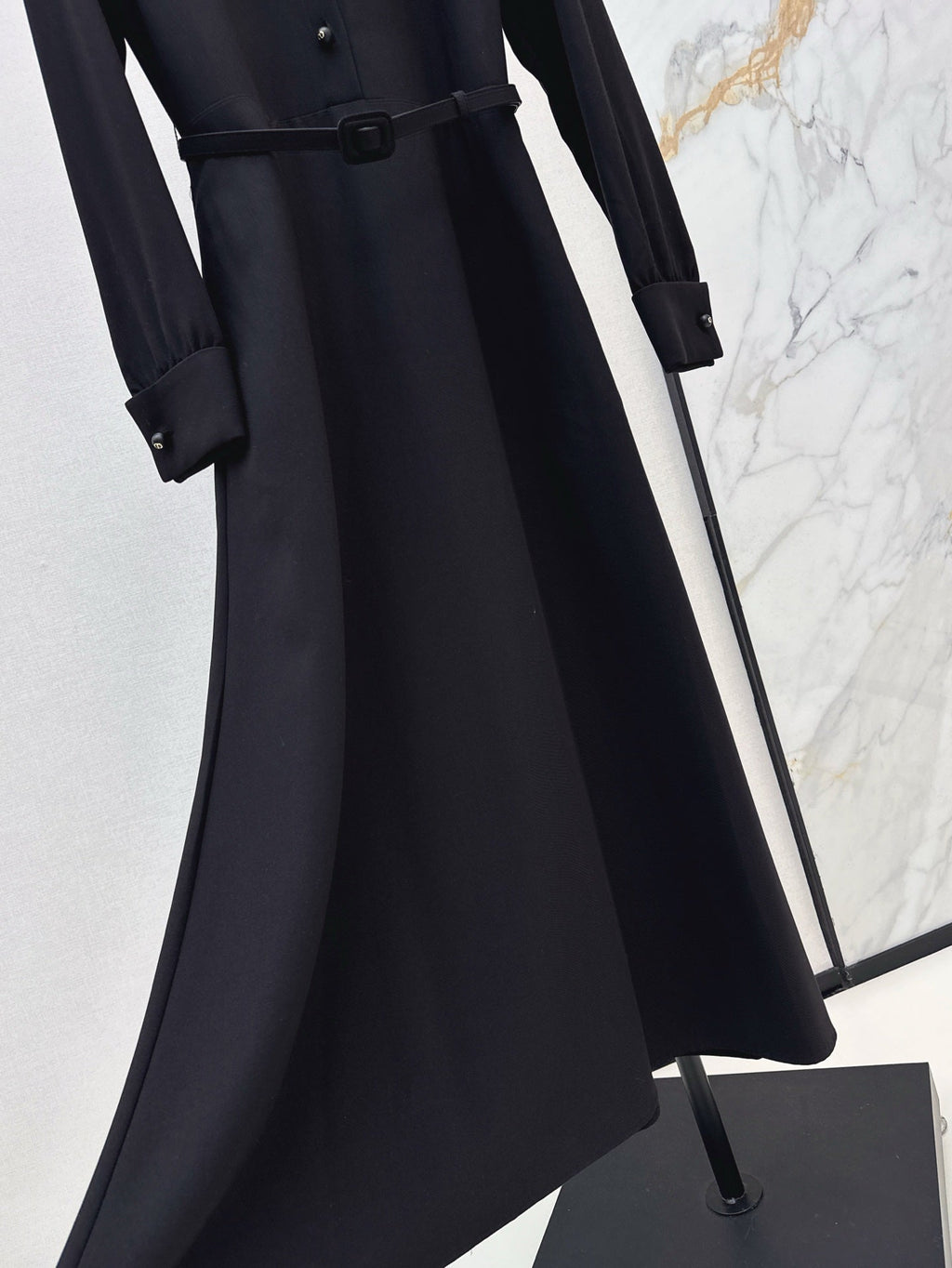 D 255 V NECK SHIRT DRESS