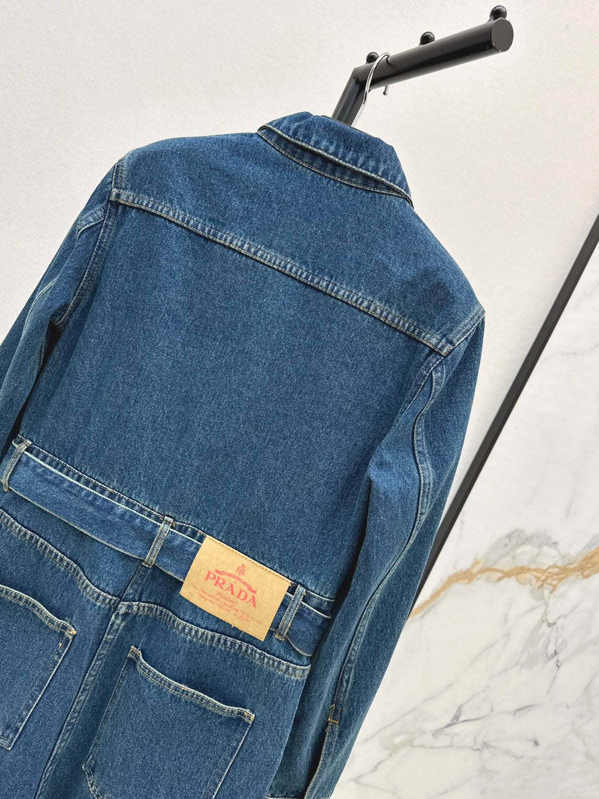 25ss cargo denim overall