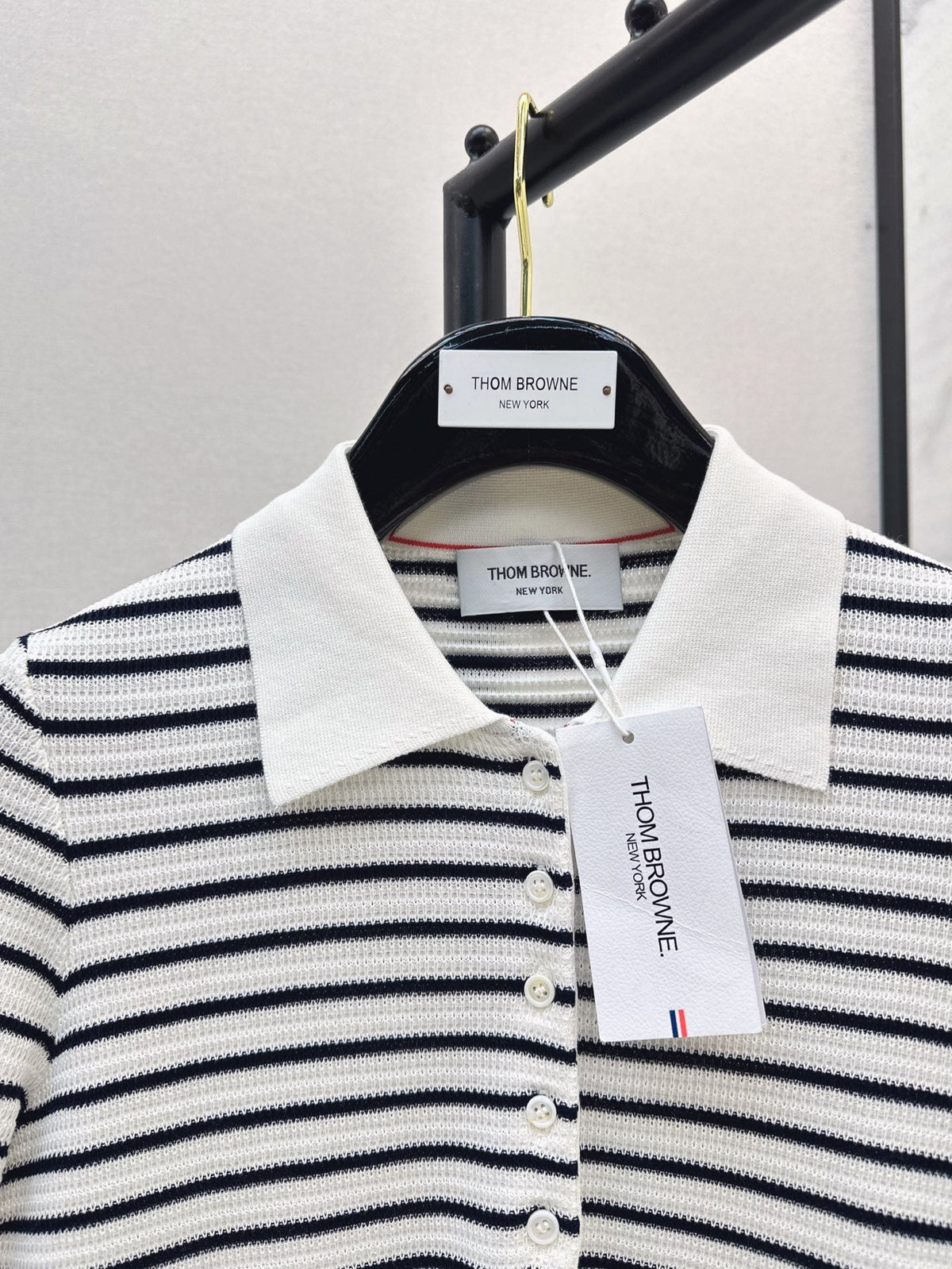 TH  25ss knitted polo shirt