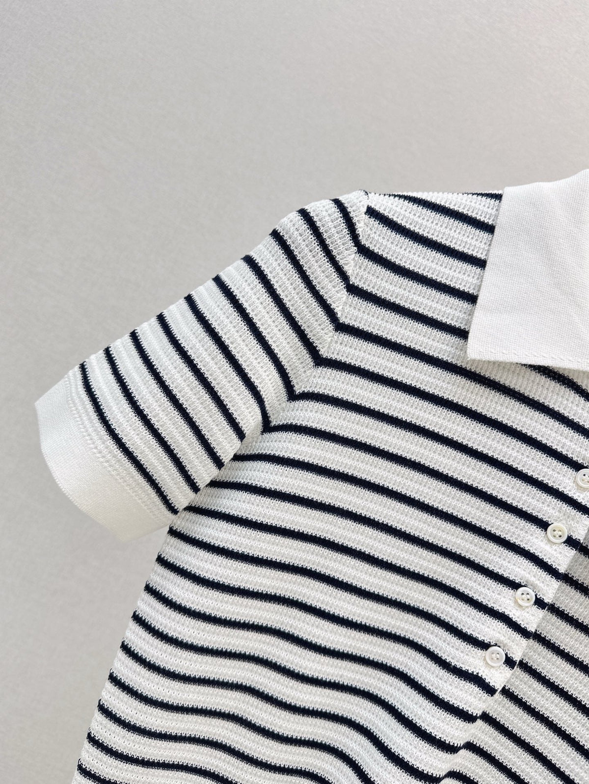 TH  25ss knitted polo shirt