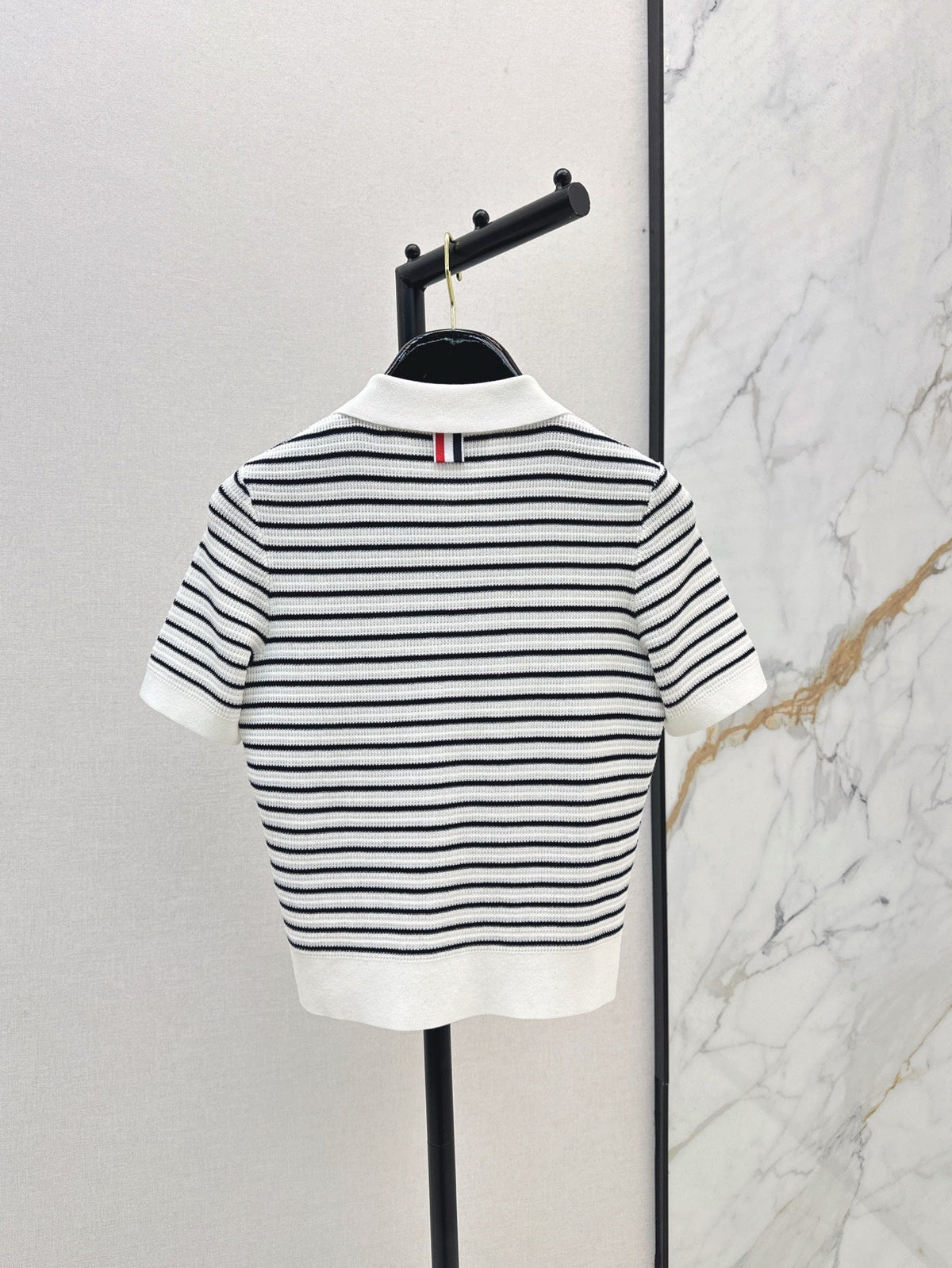 TH  25ss knitted polo shirt