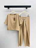 Lo 25ss linen suit