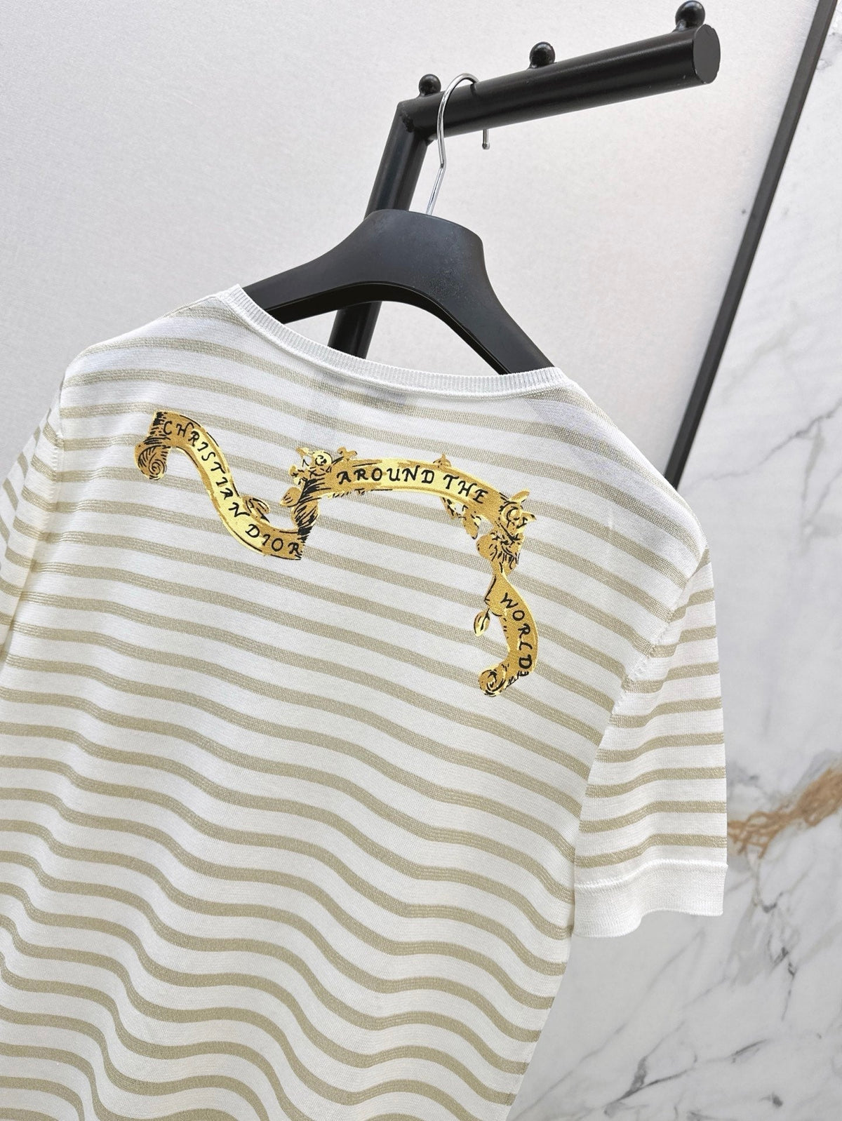 25ss embroidered t-shirt