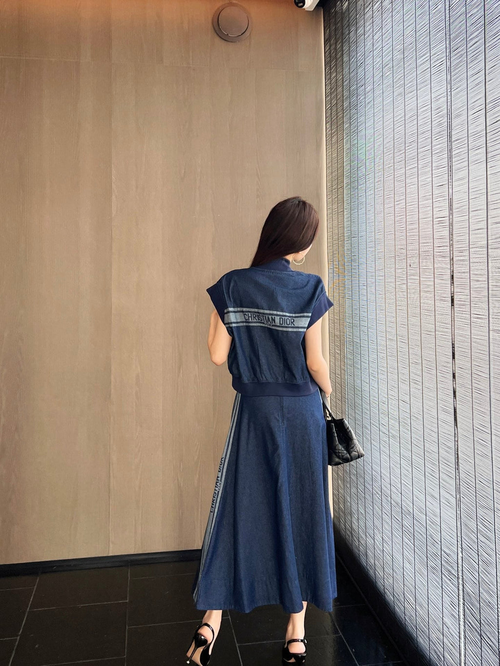 25ss denim vest