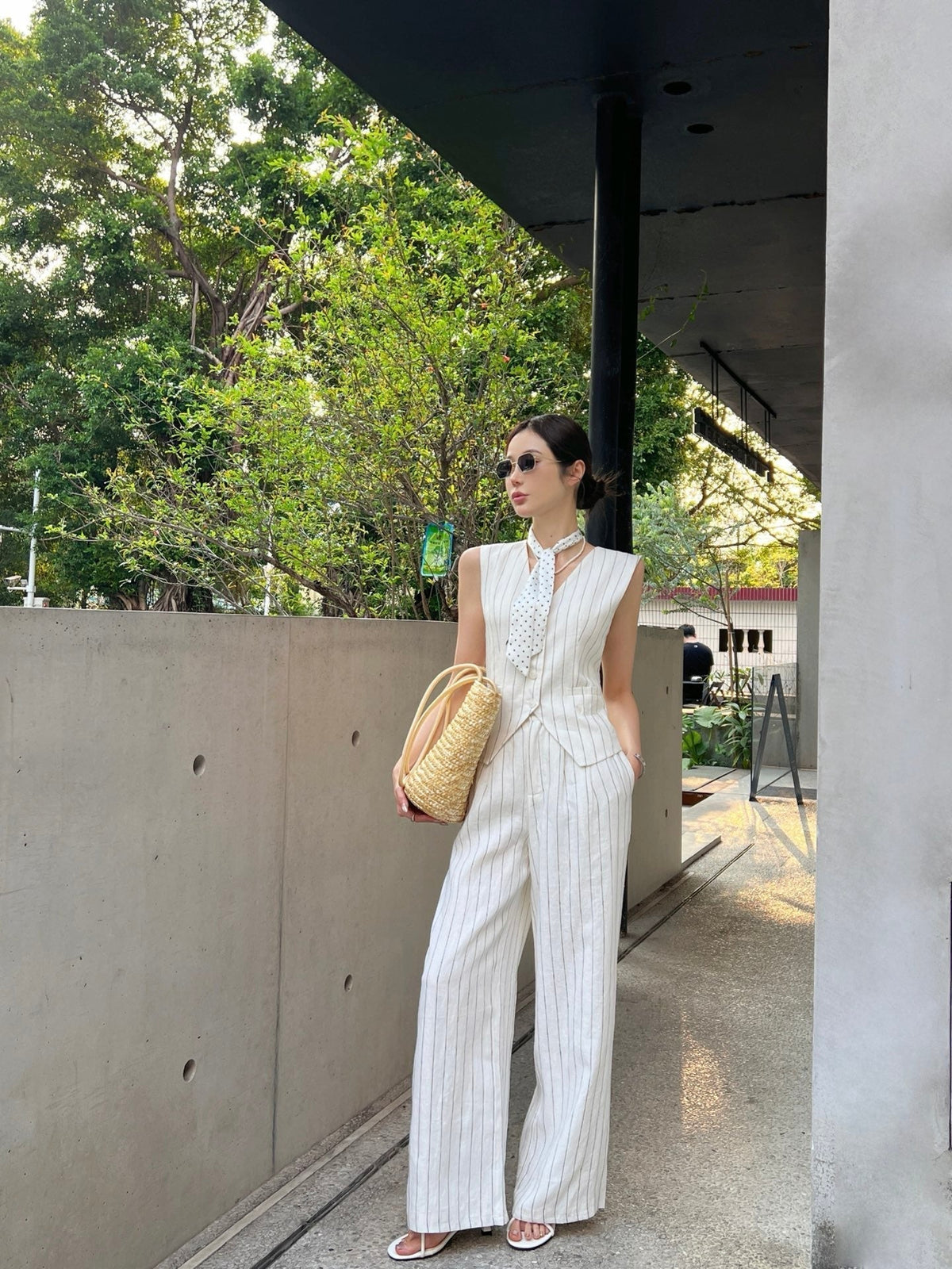25ss striped pants
