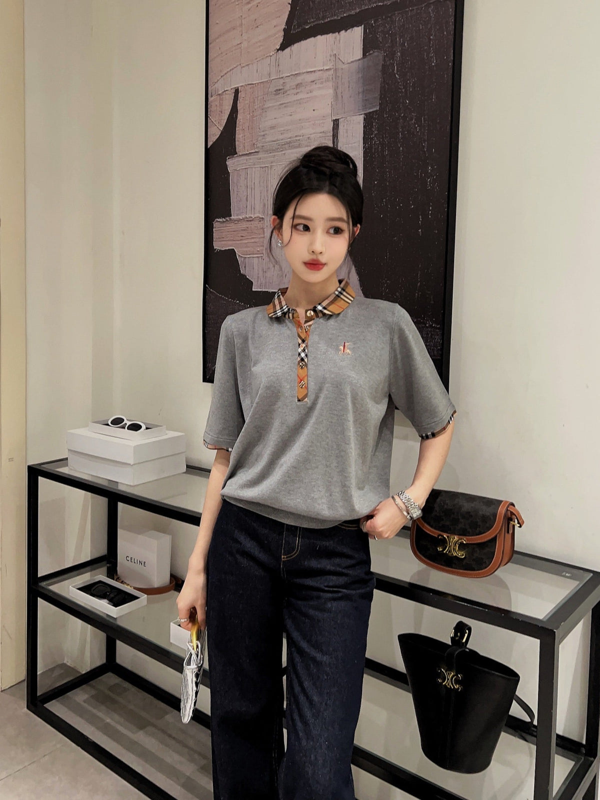 25SS KNITTED POLO