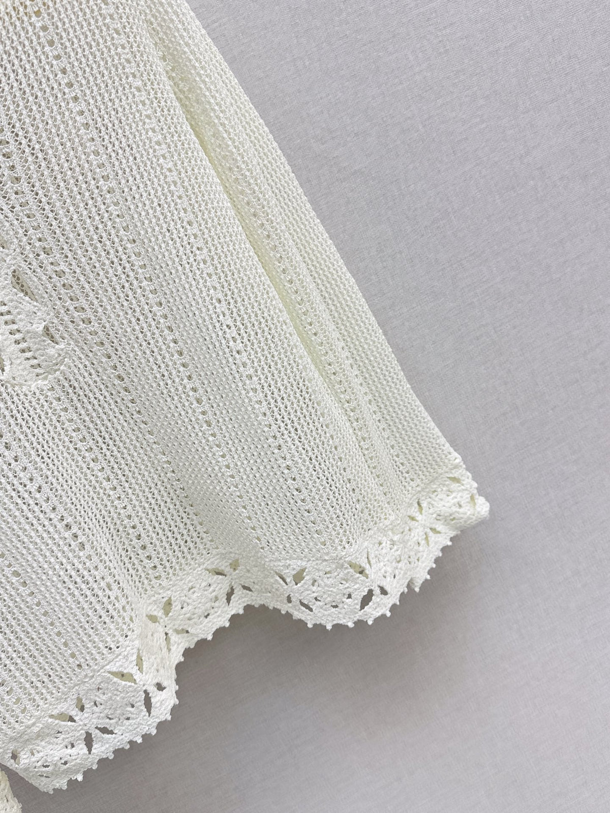 25ss hollow knitted shirt