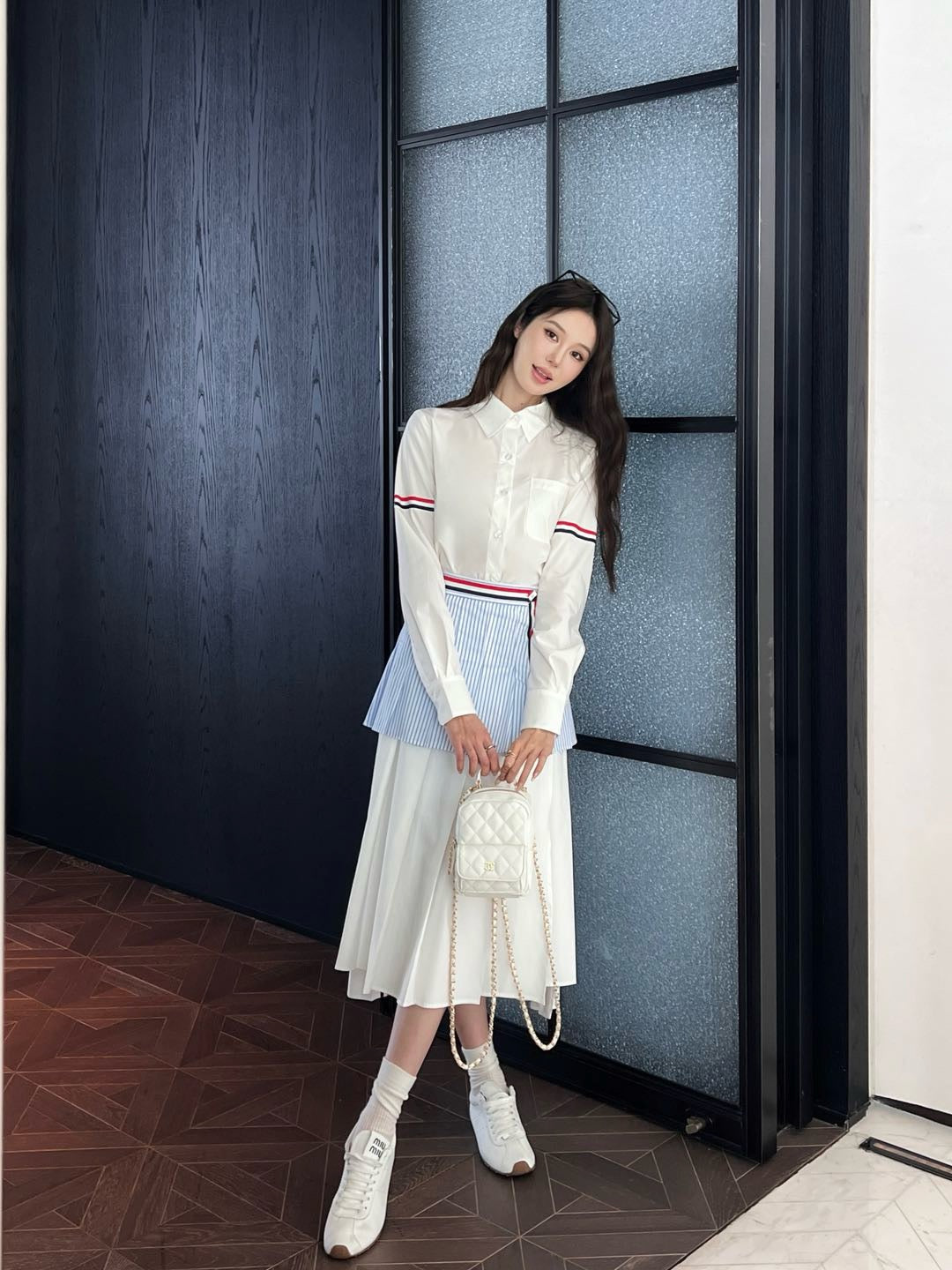 25ss pleated skirt