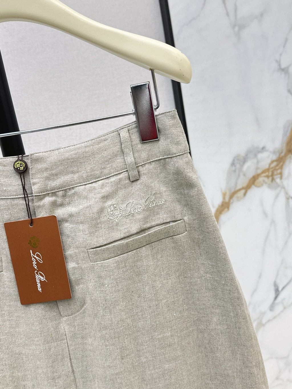 25ss linen skirt