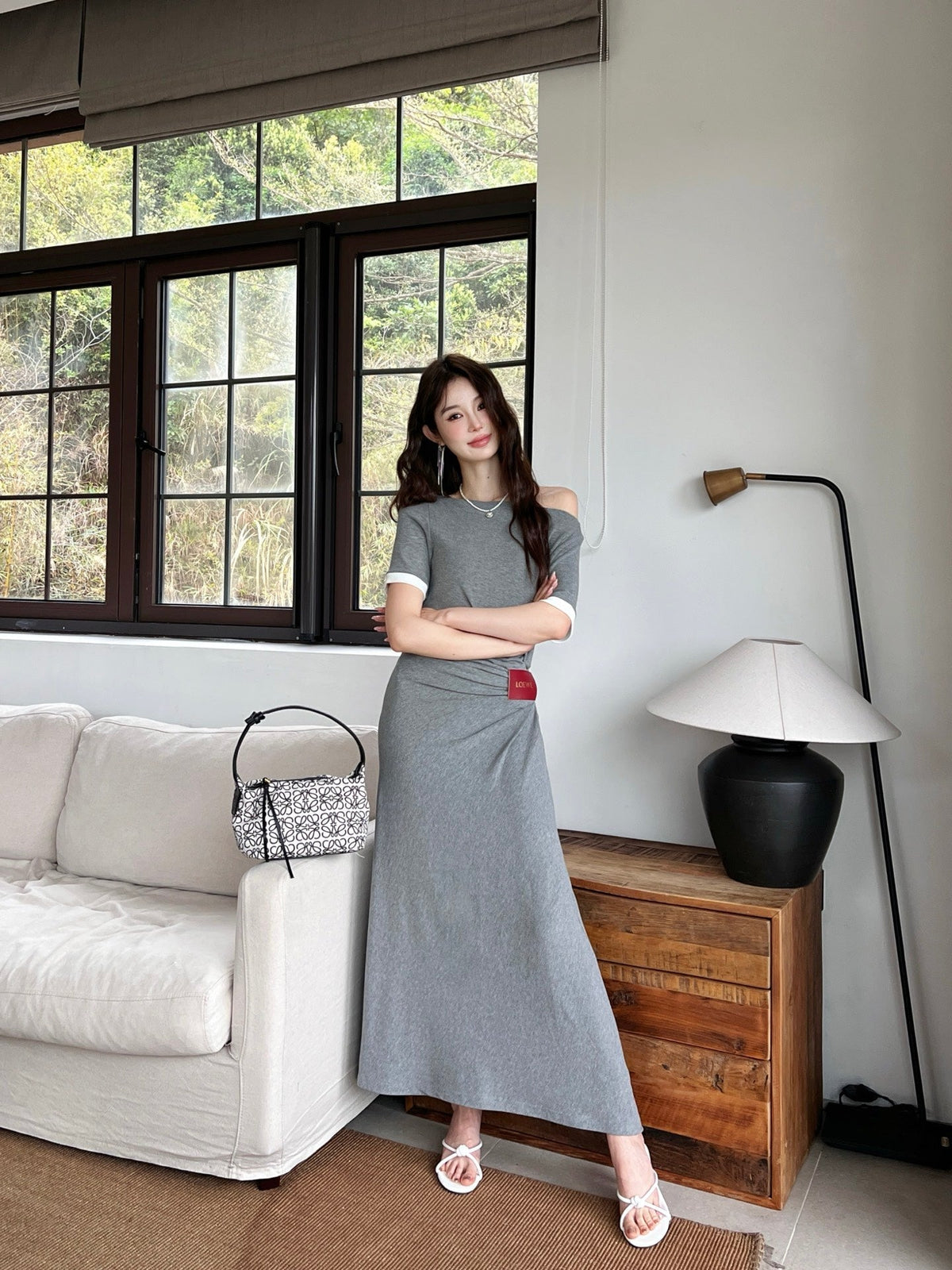 25ss pleated dress