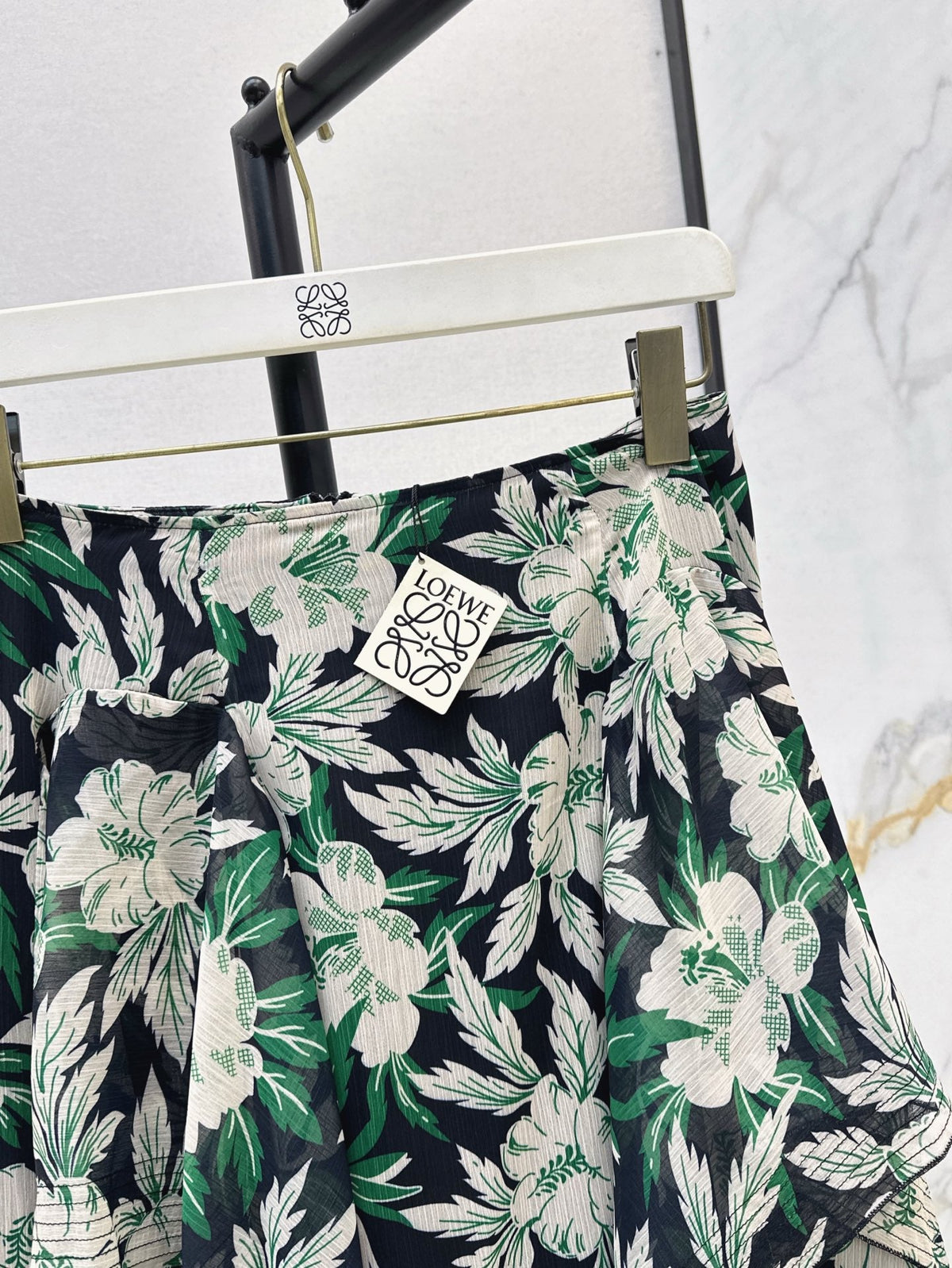 25ss printed skirt