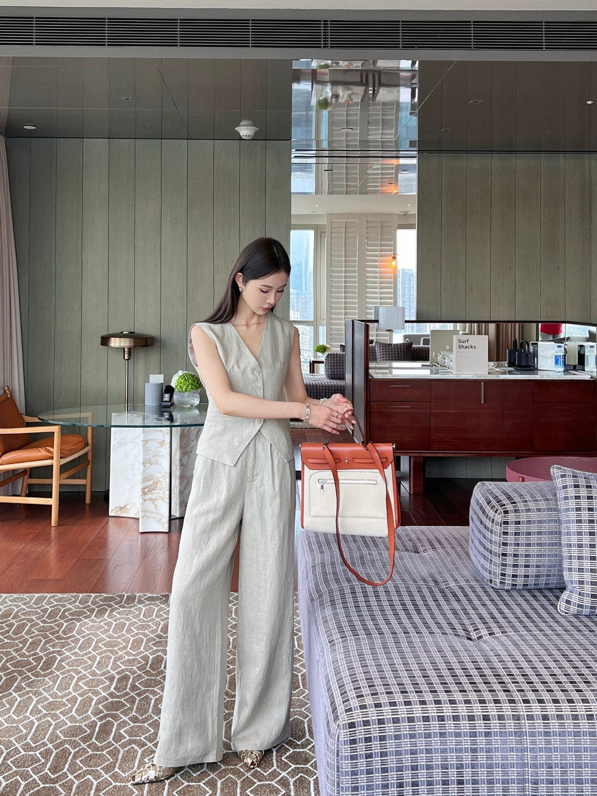 25ss linen pants