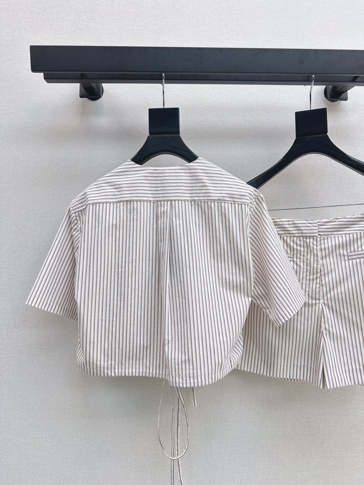 25ss drawstring short set