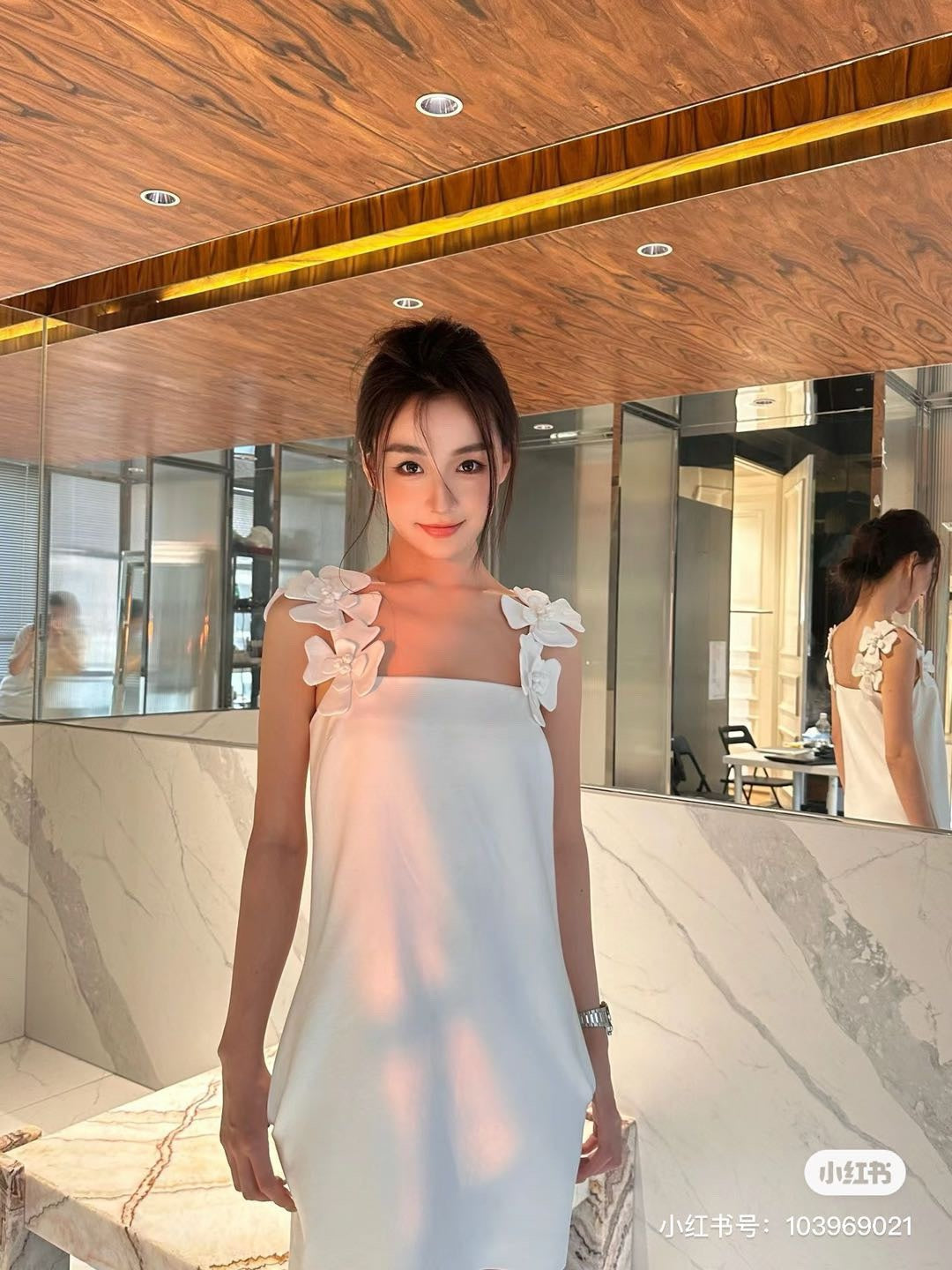 Val 24ss slip dress
