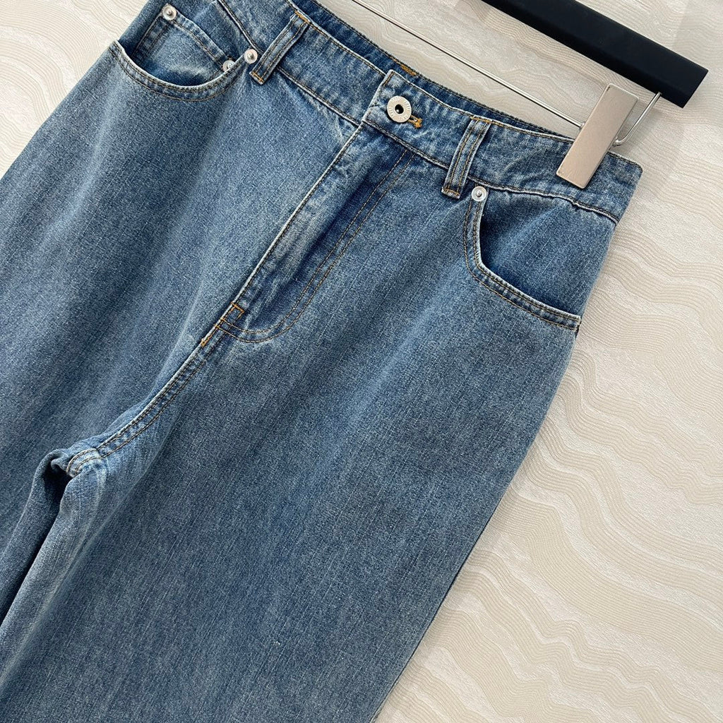 25SS embroidered jeans