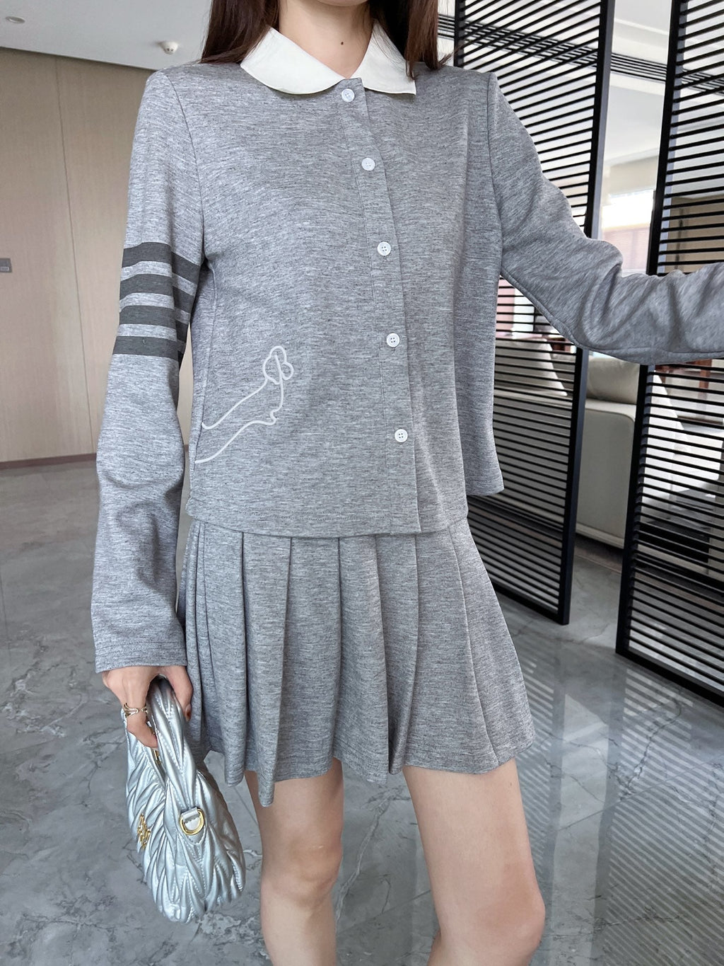 25ss preppy suit