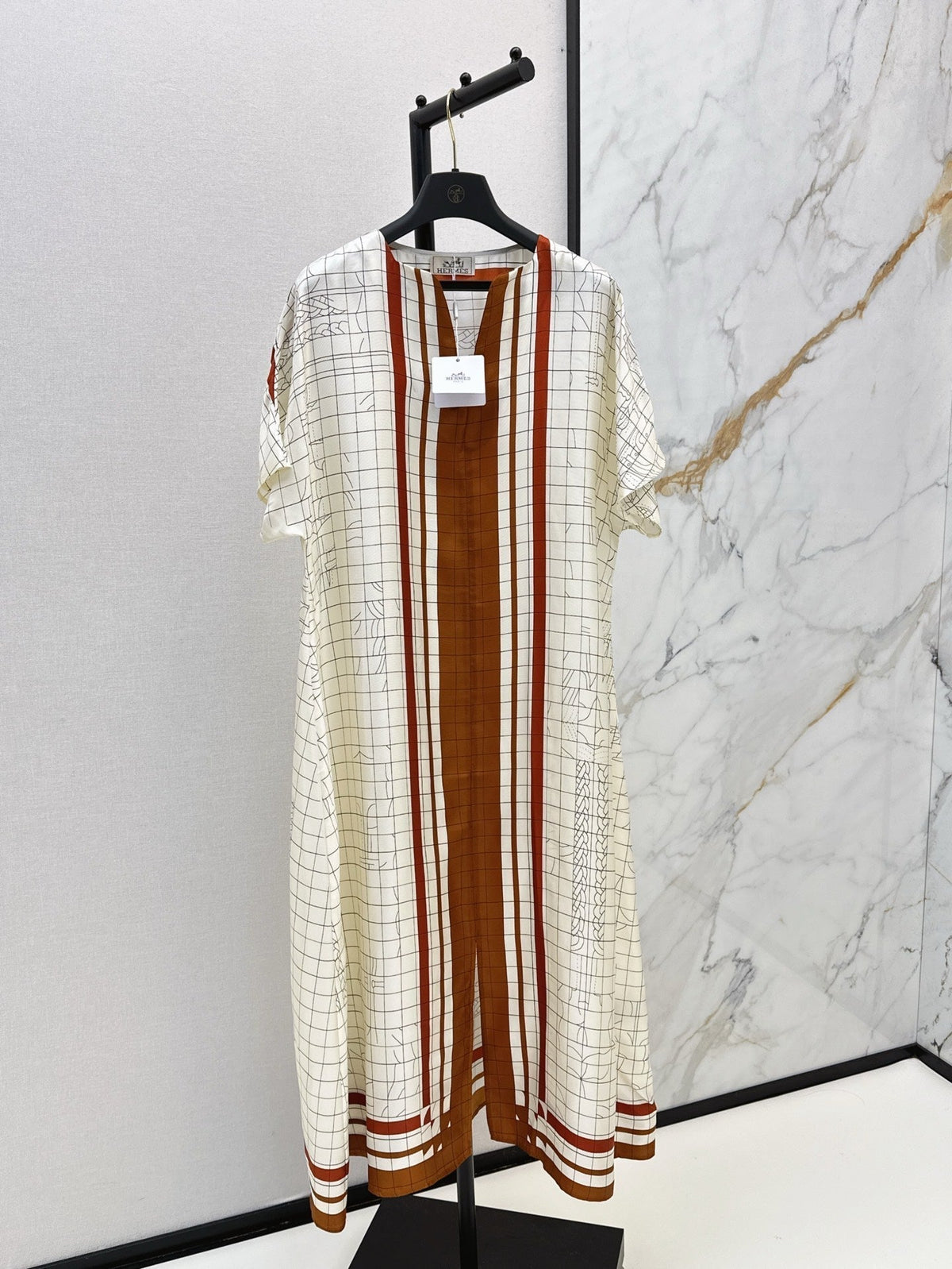 25ss Silk long dress