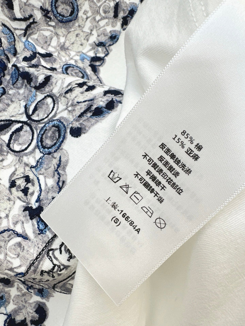 25ss embroidered t-shirt
