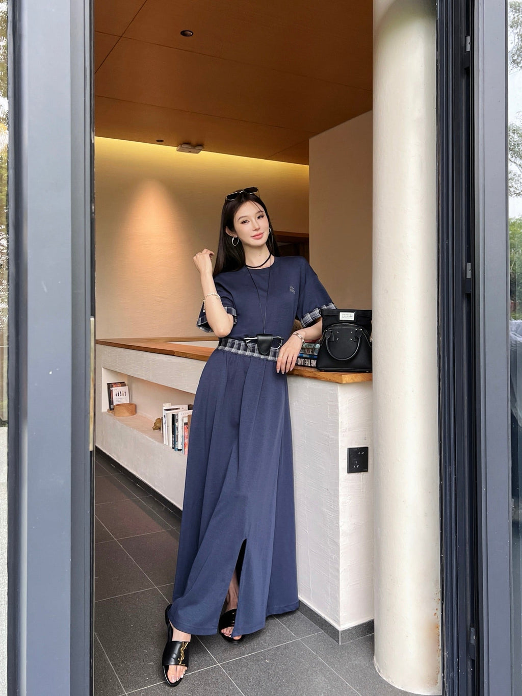 25ss tee skirt set