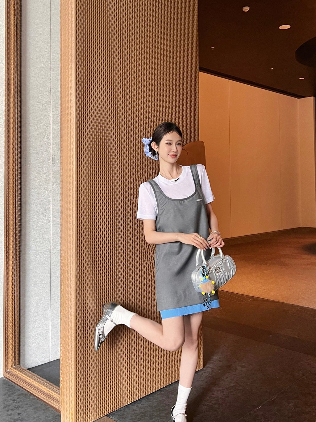 25ss tee dress set