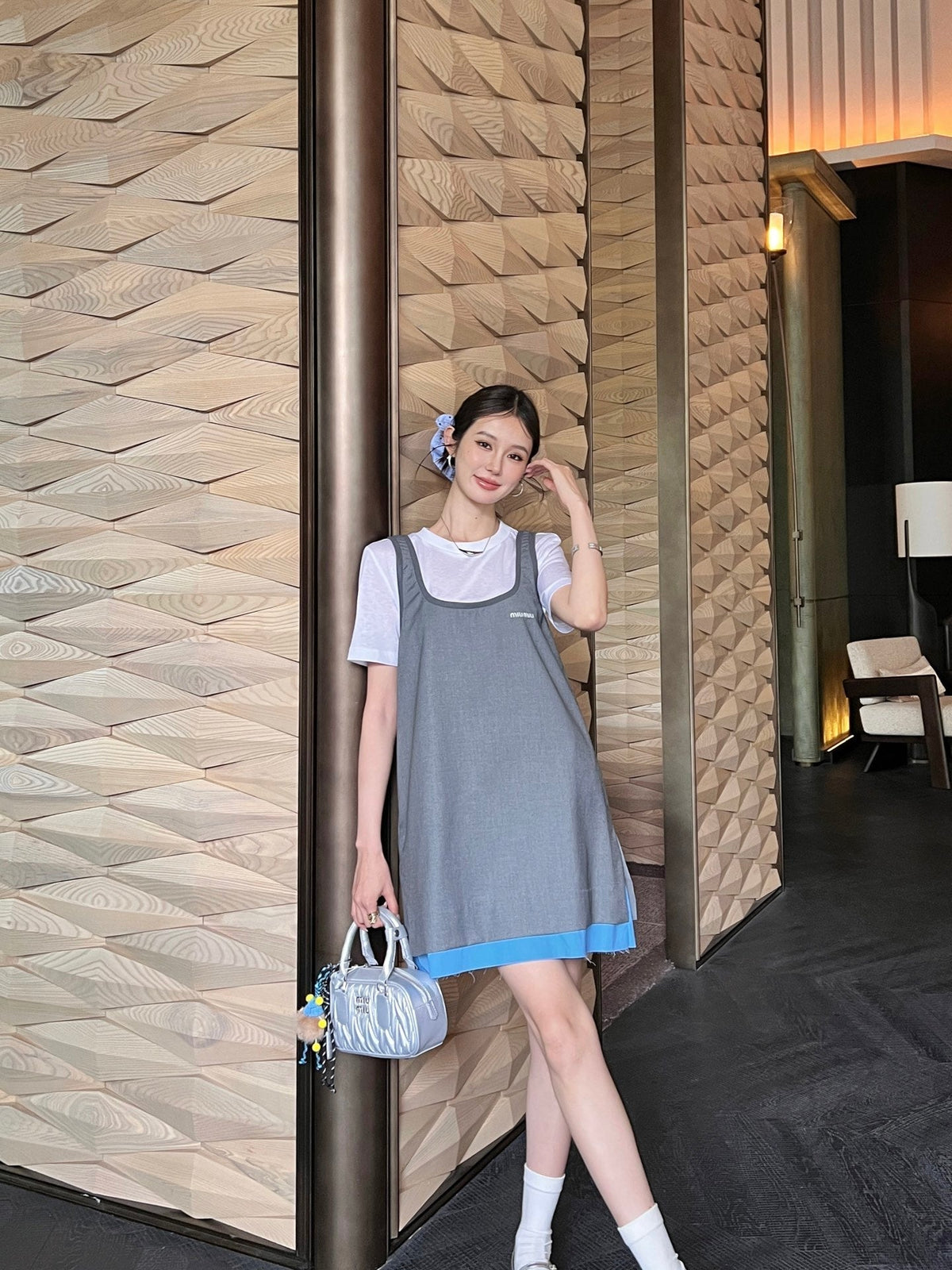 25ss tee dress set