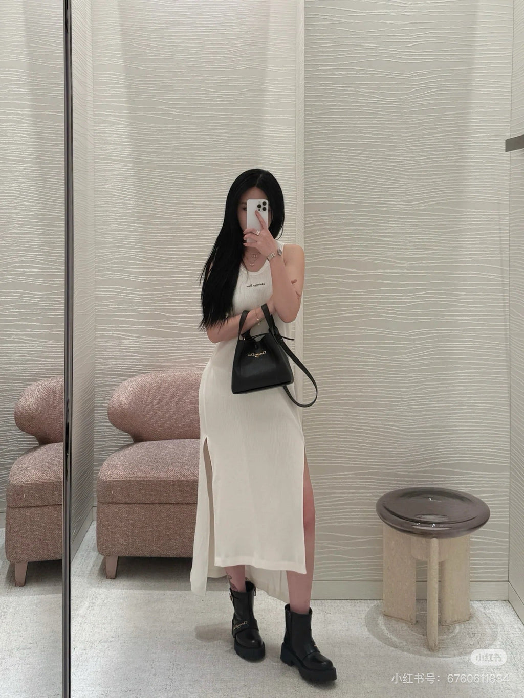 25ss knit slip dress