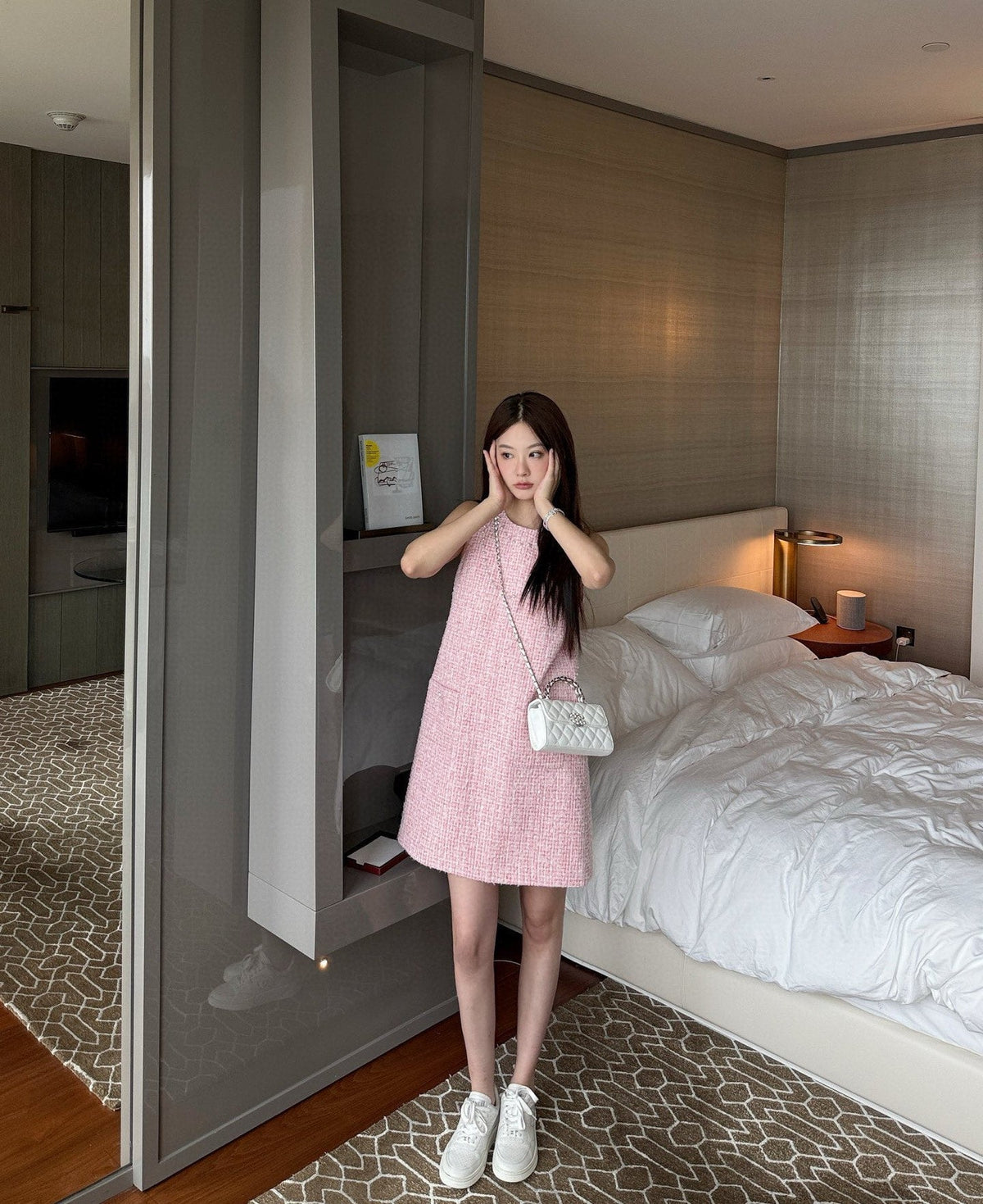 Chan 25ss woven dress