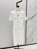 Bal 25ss buttons dress