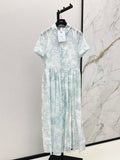 25SS print dress