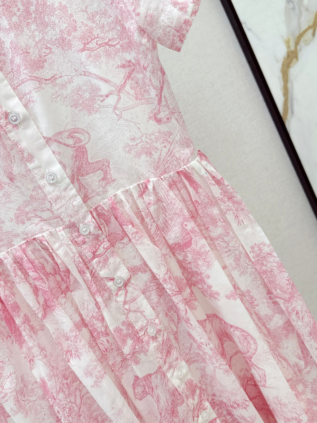 25SS print dress